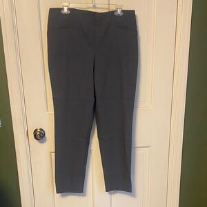 Van Heusen Dark Gray Ankle Pants